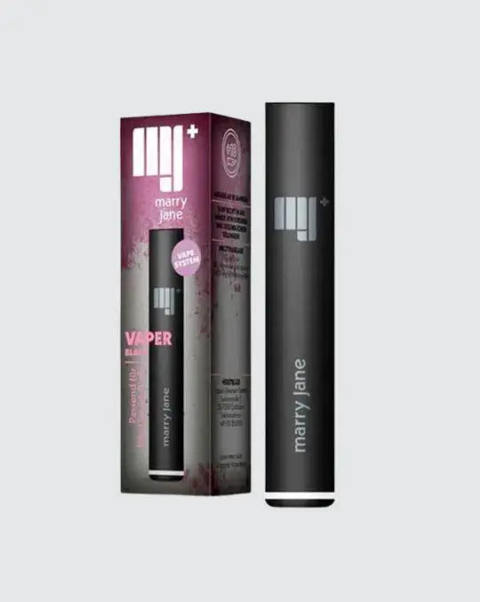 Marry Jane Prefilled Pod System – CBD & Nikotin-kompatibler Vape Akku (500 mAh, USB-C, Schwarz oder Pink) Marry Jane
