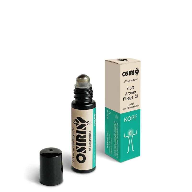 Osiris CBD Aromapflege-Öl Roll-On für den Kopfbereich