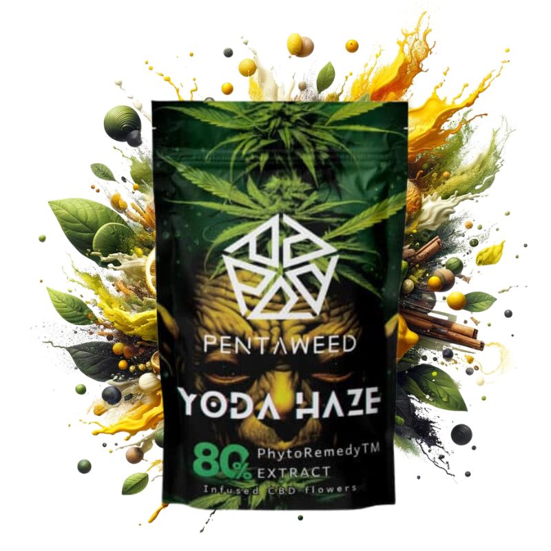 Pentaweed Yoda Haze 80% Blüten Verpackung