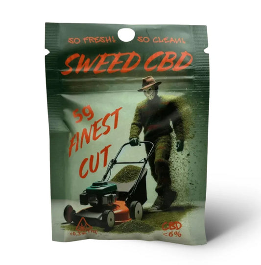 Sweed CBD Finest Cut 5g – Wiederverschließbarer Beutel mit fein geschnittenem CBD-Blütenverschnitt