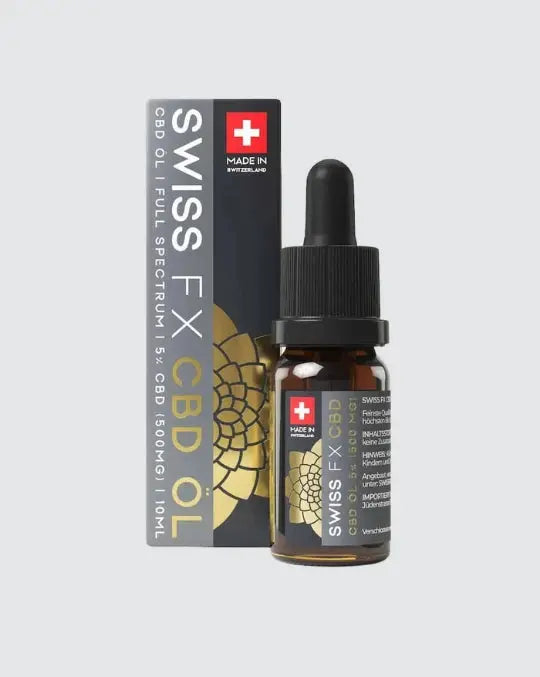 Vollspektrum CBD Öl 5% von Swiss FX