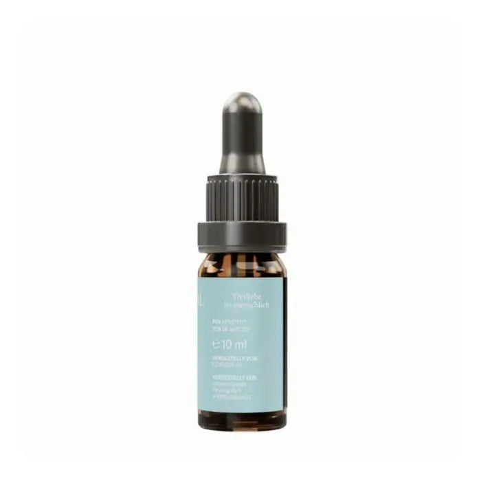 CBD Vital VET CBD 5 Extrakt, Rückseite der Flasche mit Herstellerangaben